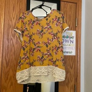 Xxl yellow shirt sleeve shirt